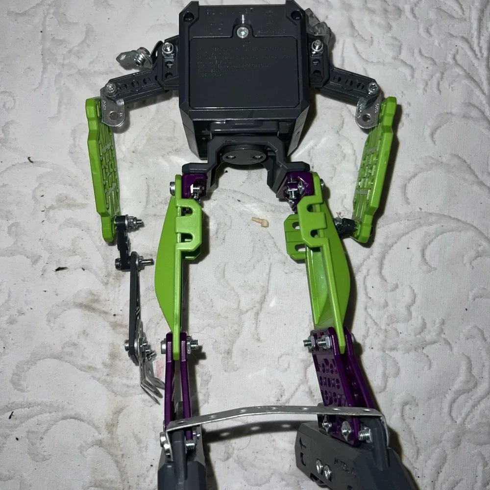 Meccano Erector Micronoid‎ Green Switch Building Toy Programmable Robot Works